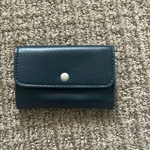 Brandy Melville Navy Leather Wallet